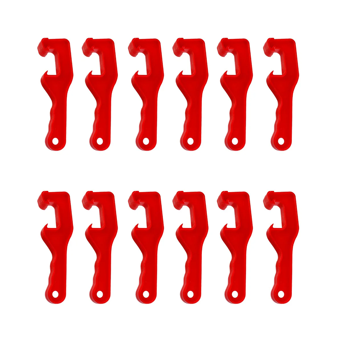 

12 шт., пластиковый ключ для открывания ведра