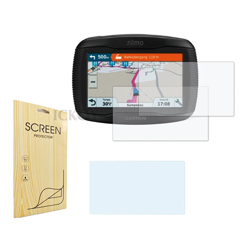 Фото Защитная пленка для экрана Garmin ZUMO 390lm 395lm 390 395 Защитная пленка для мотоциклов GPS аксессуары №1
