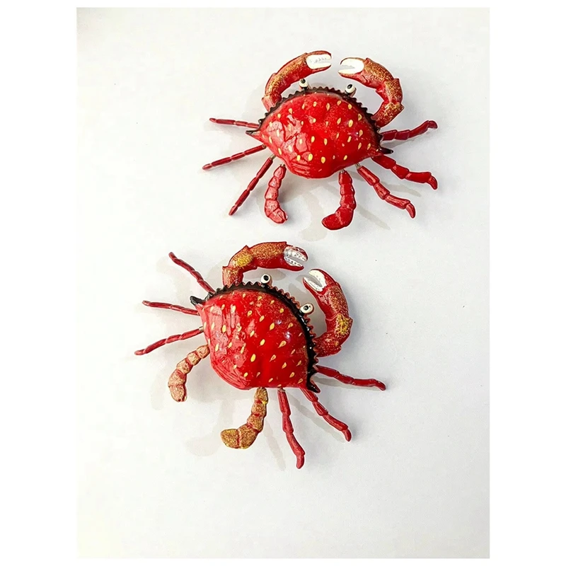Милый краб украшение для дома магнит на холодильник милое кухонный подарок