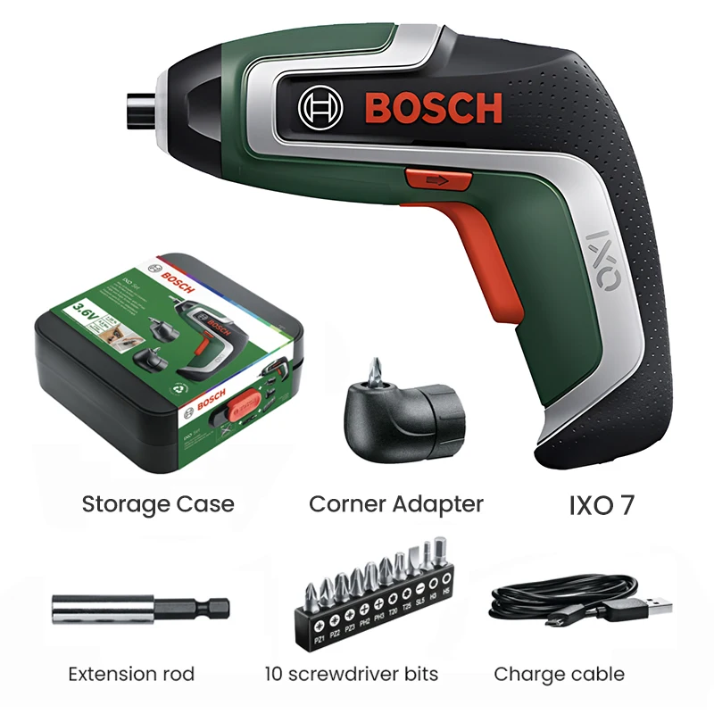 

Аккумуляторная отвертка Bosch IXO 7