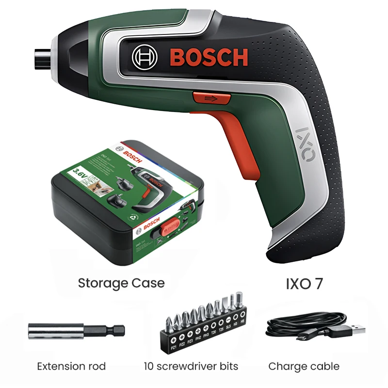 

Аккумуляторная отвертка Bosch IXO 7