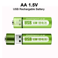 1 5v aa rechargeable battery 1800mwh usb aa rechargeable li ion battery for remote control mouse small fan electric toy battery
