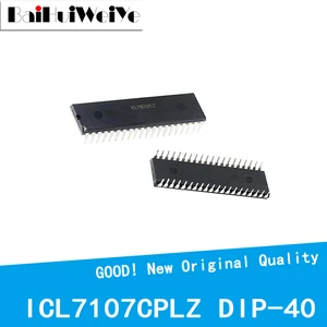 1PCS/LOT ICL7107CPLZ ICL7107 DIP-40 3.5-Bit Analog To Digital Converter CMOS New Good Quality Chipset