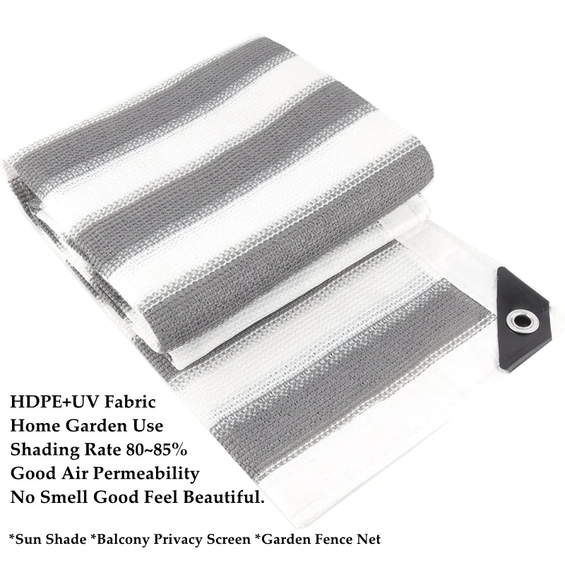 

Солнцезащитная сетка Tewango серая белая 85%, полиэтилен