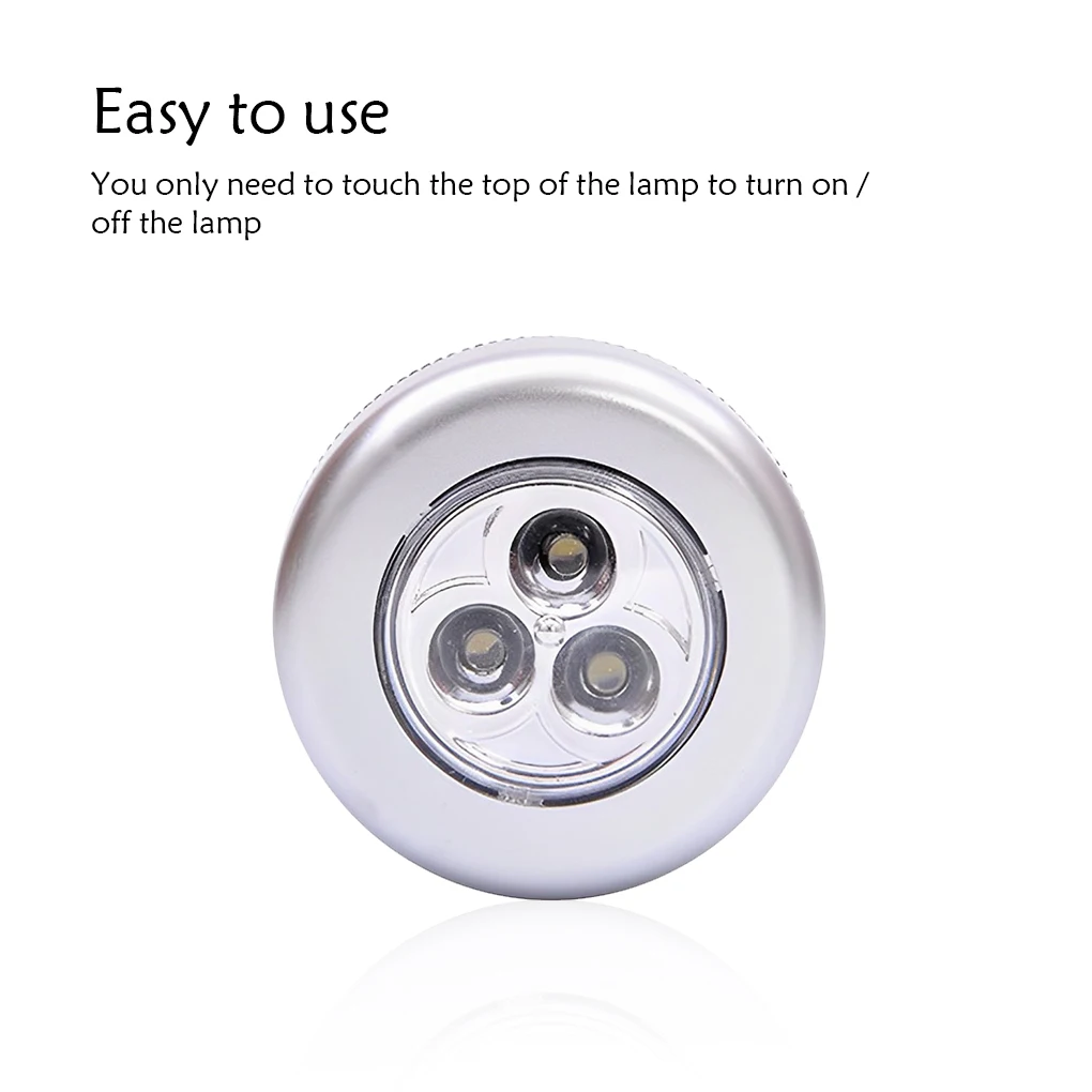 

Battery Powered Wireless Night Light Stick Tap Lamp Emergency Light