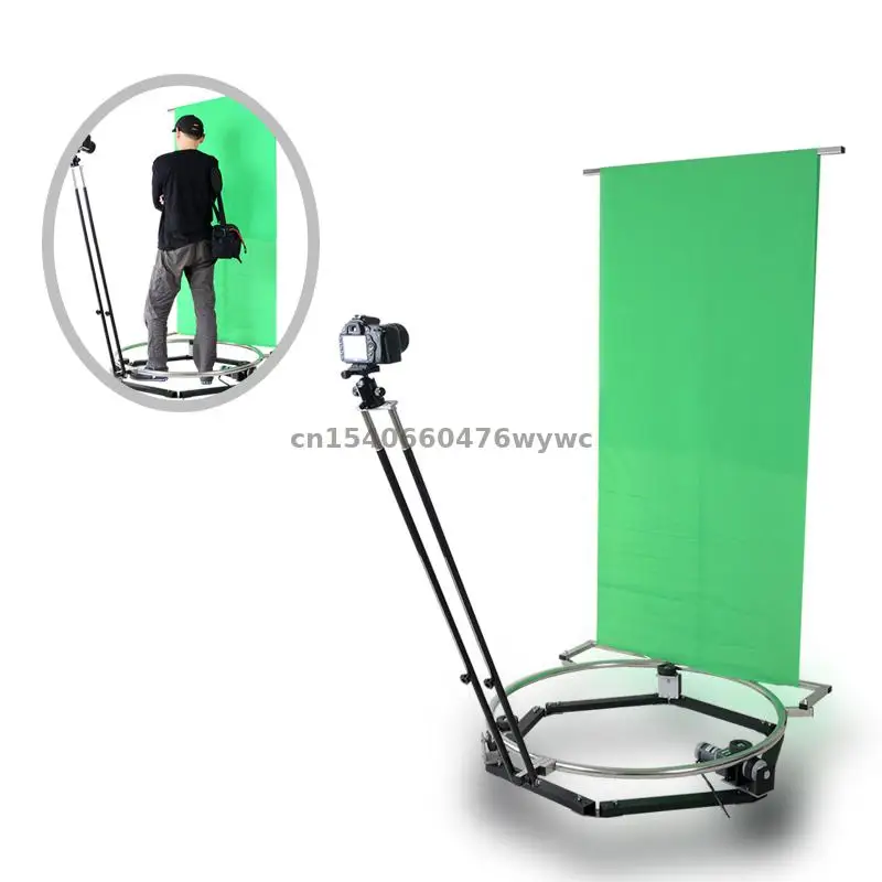 

Circular selfie railroad Photographic track