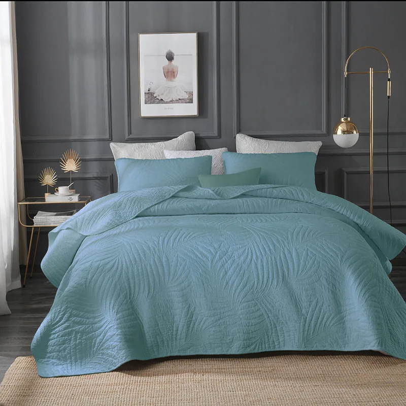 

IvaRose HOME TEXTILE Бохо Leaves Taupe (Maize) Белое покрывало из хлопка 3 шт.