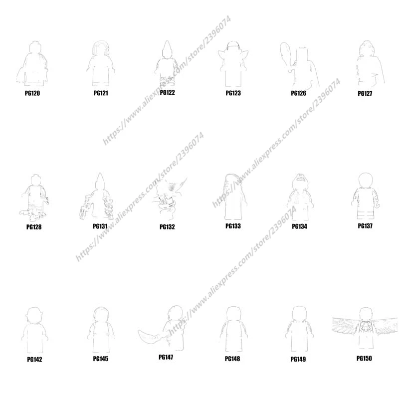 Экшн-фигурки модели одинарные аксессуары строительные блоки игрушки для детей