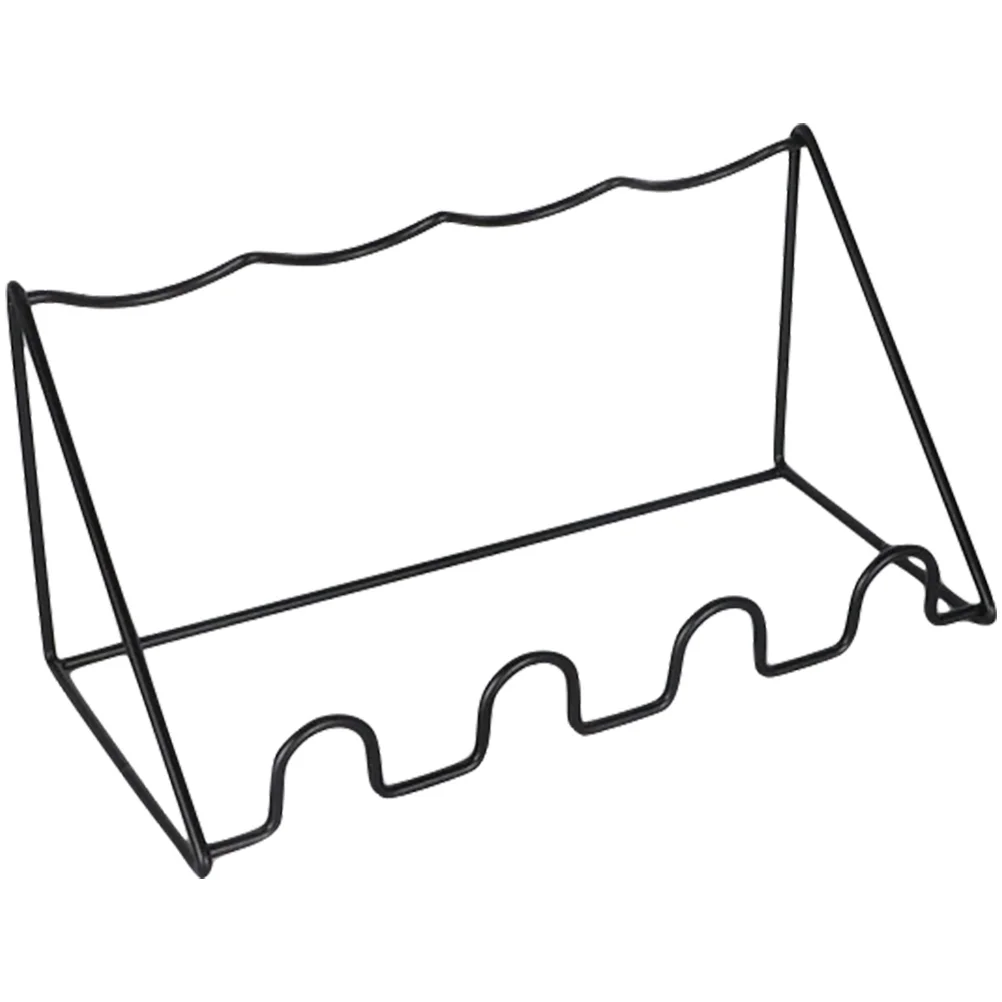 

Tabletop Rustic Metal Storage Shelf Bottle Storage Rack Bottle Holder Storage Rack