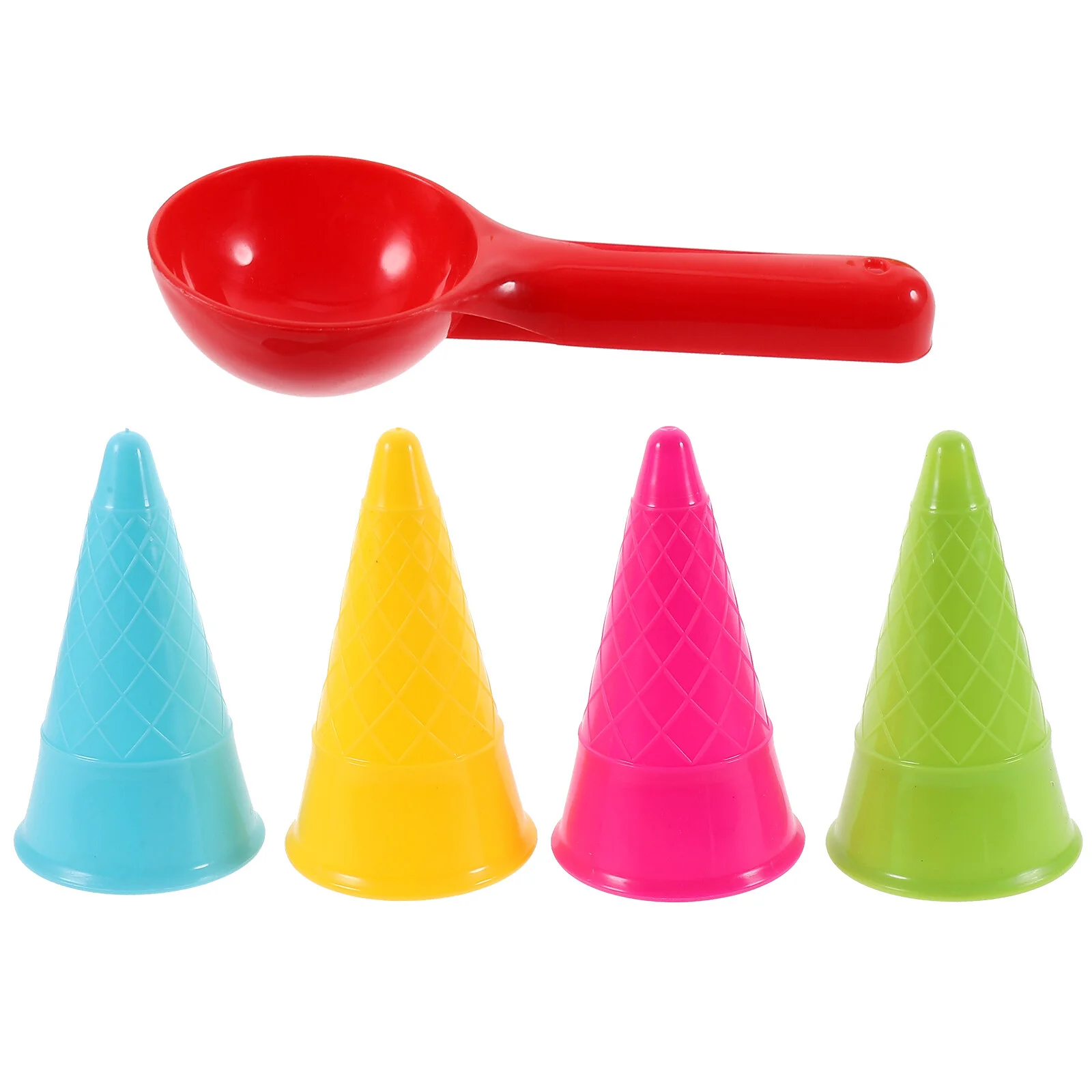 

Egg Roll Kids Suit For Kidss Ice Cream Cones Scoop Party Favor Outdoor Kids Stencils Sand Molds