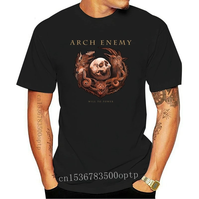 

Arch Enemy Will To Power T Shirt S M L XL XXL T-shirt Metal Tshirt Authentic
