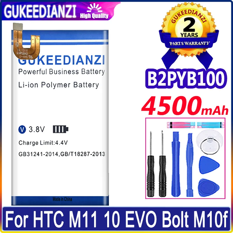 

Bateria B2PYB100 4500mAh Battery For HTC 10 Evo TD-LTE 2PYB2, Acadia, Bolt TD-LTE, M10f, M11, For Spring Bolt TD-LTE New Battery