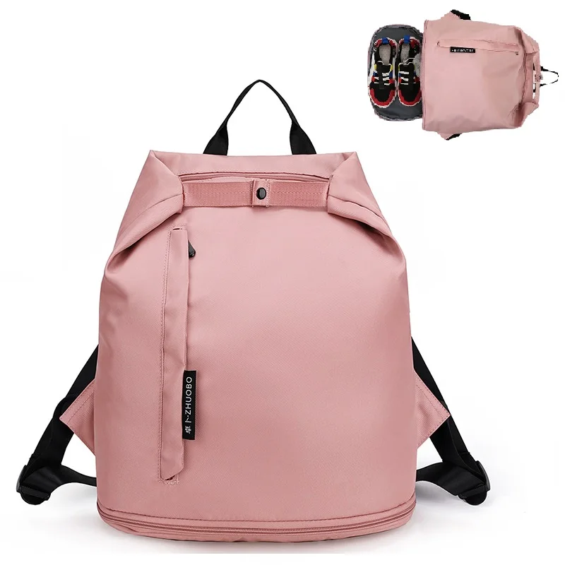 

Women Gym Fitness Backpack Lightweight Waterproof Swim Yoga Sports Dry Wet Bag with Shoe Compartment Fashion Weekend Travel Bags