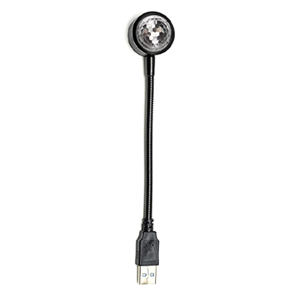 

Car Roof Rgb Atmosphere Lamp Indoor Flexible Voice Control Night Light 9 Modes Romantic Ambient Star Projector Usb Powered Gift