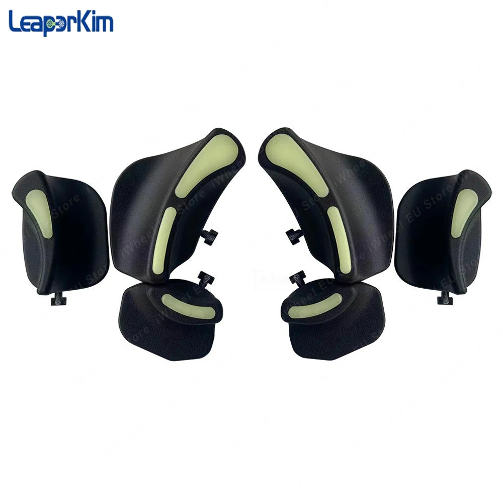 Фото Официальные накладки LeaperKim Lynx Power Pads черно-оранжевые, накладки LeaperKim Patton для ног, для LeaperKim Lynx Patton EUC №3