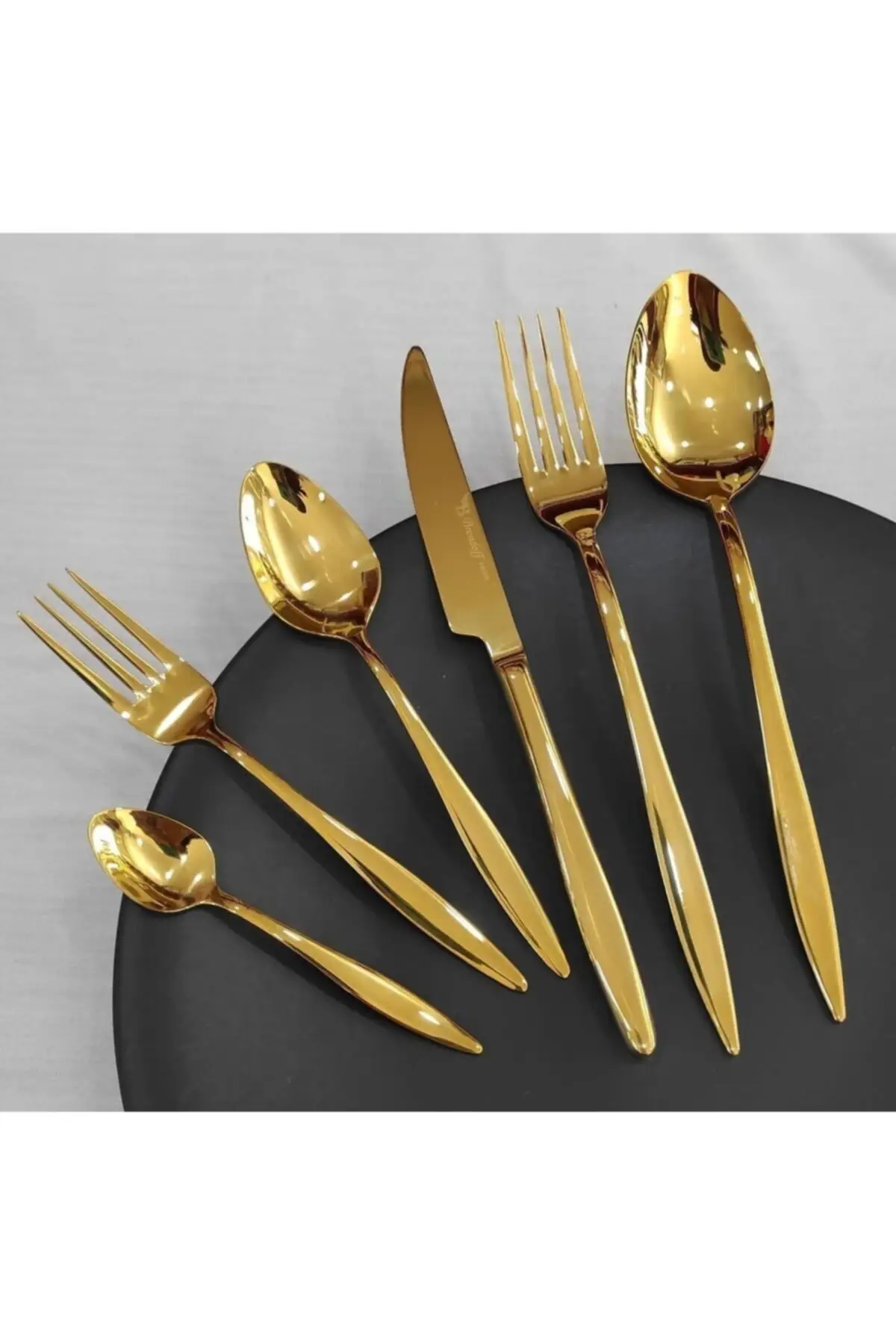 

Carmen 42 Piece Gold Titanium Catal Spoon Set