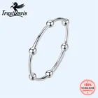 Кольцо женское из серебра 925 пробы, с бусинами