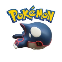 pokemon q version kyogre anime figures gk series action figure collection cute model toy gift for children ornaments