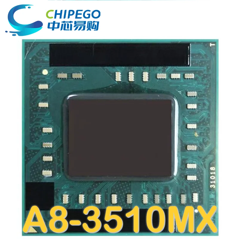 

A8-Series A8-3510MX A8 3510MX 1.8 GHz Used Quad-Core Quad-Thread CPU Processor AM3510HLX43GX Socket FS1 SPOT STOCK