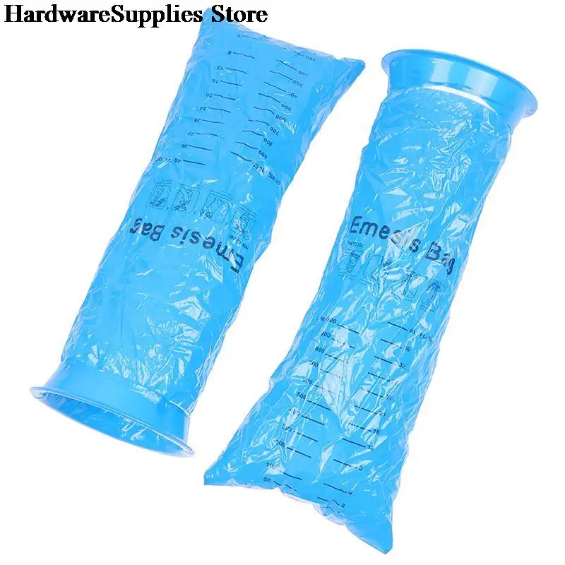 

2/10pcs Vomit Cleaning Bag Disposable Pregnancy Emesis Cleaning Supplies Travel Airplane Car Motion Sickness Garbage Bag