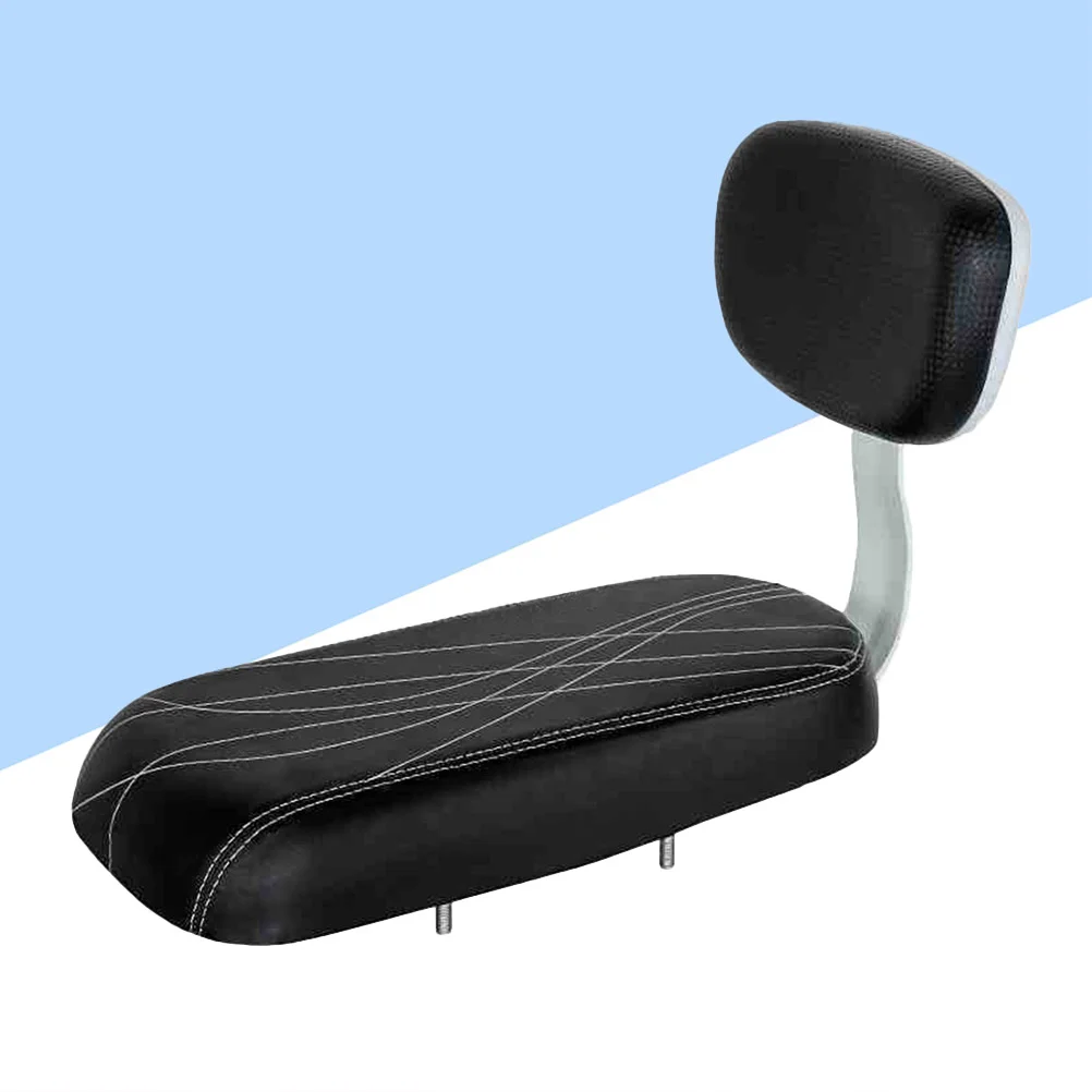 

Back Cycling Rear Cushion Back Child Safety Cushion with Back Comfortable Saddle ( Black )