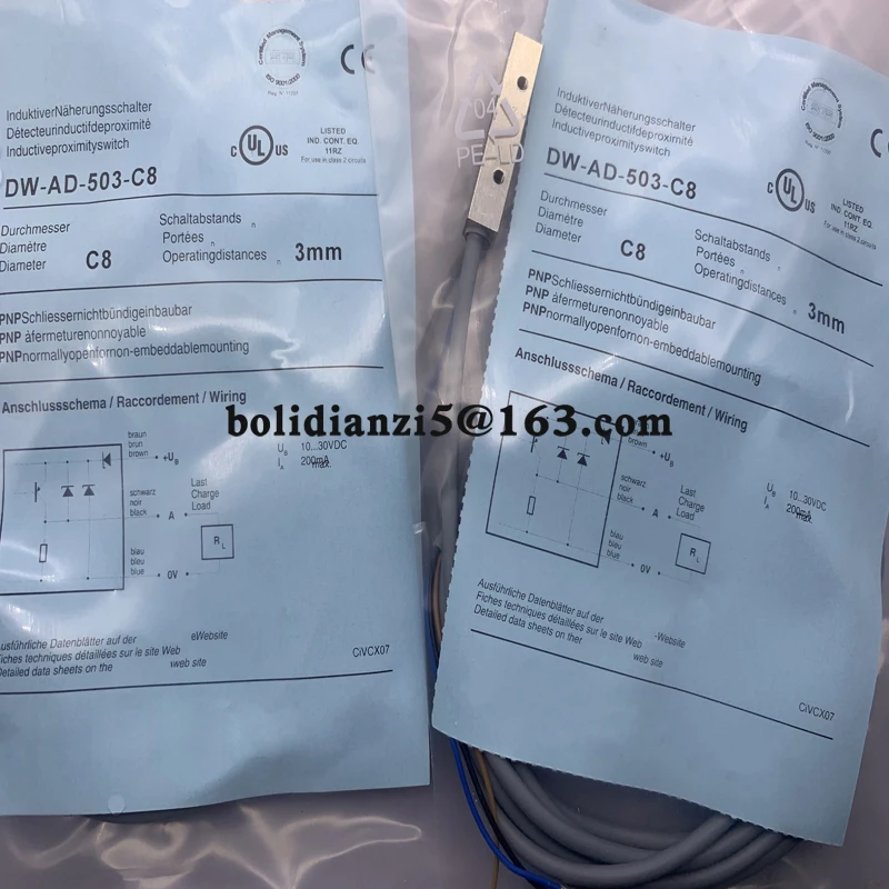 Новый датчик приближения DW-AD-503-C8 DW-AD-602-C8 DW-AD-623-03 DW-AD-621-03 DW-AD-624-03 В наличии