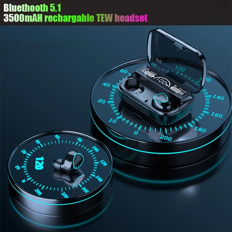 

OUTMIX TWS Bluetooth 5.1 Earphones Charging Box Wireless Headphone Stereo Waterproof Earbuds Headsets Microphone