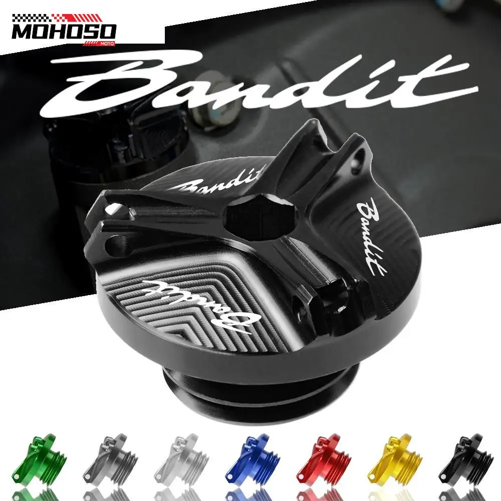 

Bandit 1200 1250 650 600 400 Motorcycle Engine Oil Filter Cup Plug Cover For Suzuki BANDIT1200 BANDIT1250 Bandit600 Bandit650