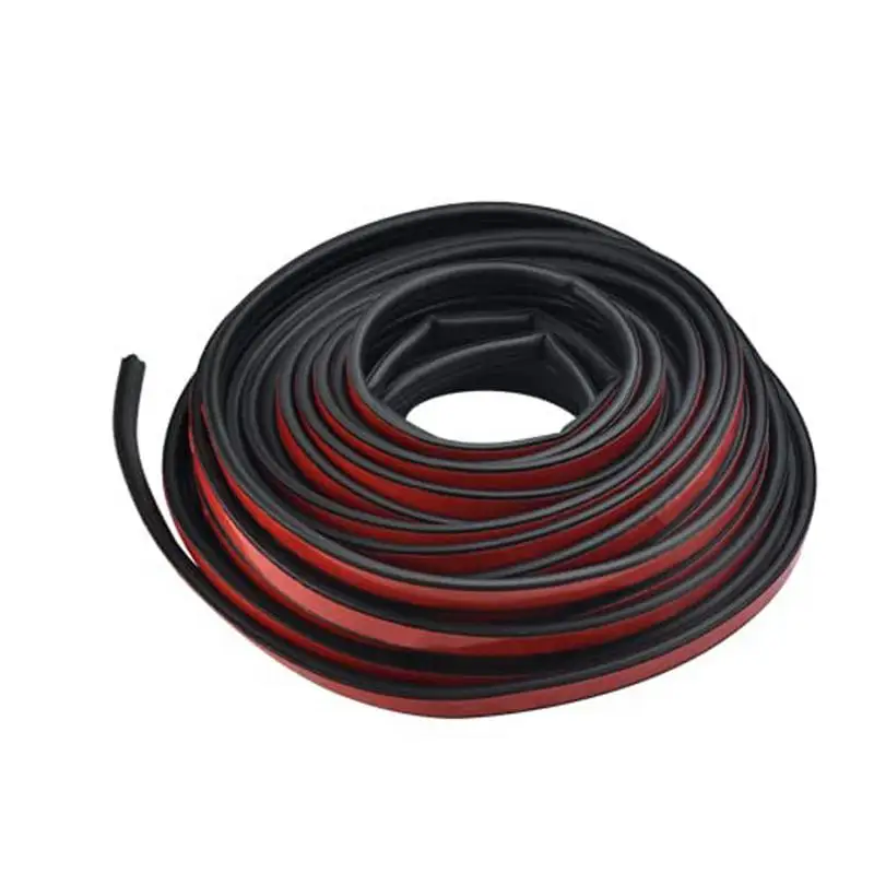 

Car Rubber Seal Strip 5/6 Holes Auto Rubber Weather Stripping Universal Car Interior Accessories Fits Most Types Of Cars SUVs