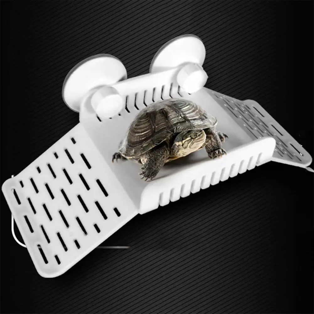 

1PCS Turtle Climb Shelf Aquarium Tools Plastic Turtle Float Decoration Bask Platform Crawler Sun Roof Terrace Floating Island