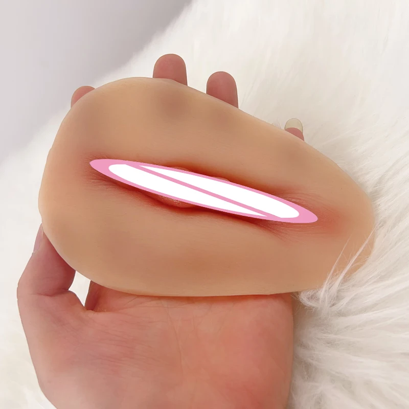 Подлинные силиконовые прокладки для пальцев верблюдов Скрыть Gaff Pussy Поддельные