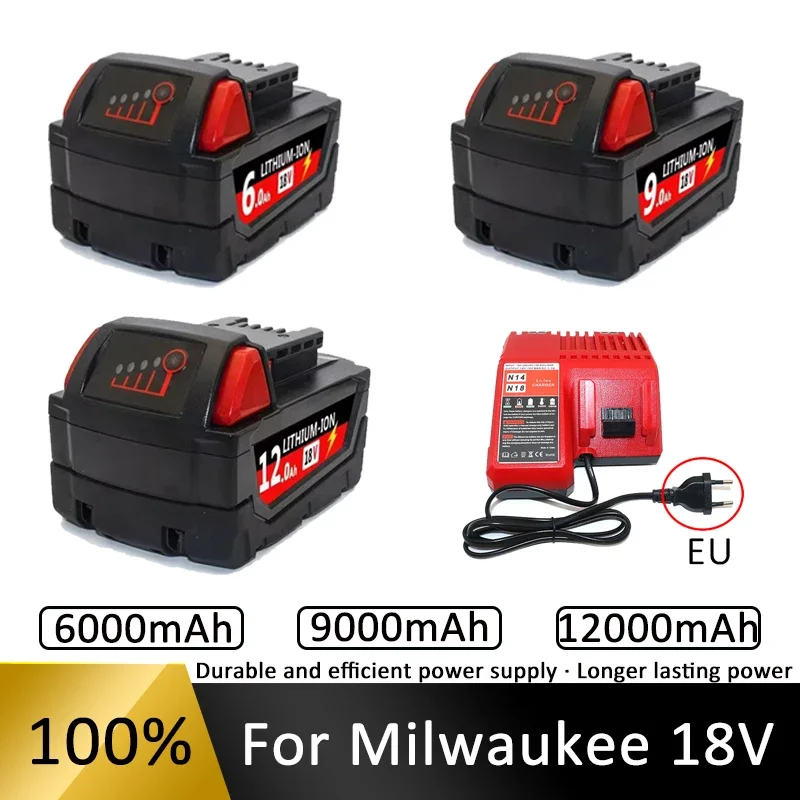 Аккумулятор Milwaukee M18 18V12.0Ah 48-11-1815 48-11-1850 260422