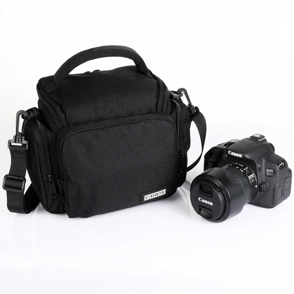 

DSLR Camera Bag Photo Case For Canon EOS M50 R10 R7 R6 RP R 250D 200D II 850D 3000D 2000D 4000D Nikon Z FC Z50 Z5 Z6 Z7 D3500