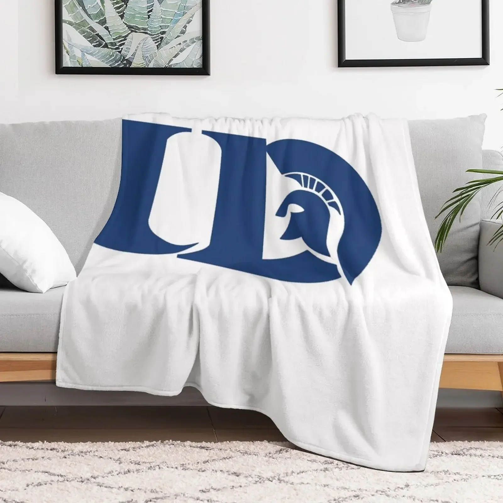 Универсальное декоративное одеяло Университет дубука спартанцев