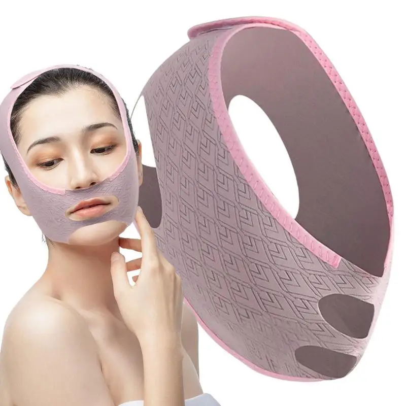 Face Lift V Shaper Mask Facial Slimming Bandage Chin Cheek Lift Up Belt Face Tape Lifting Waterproof Neck Lift Tapes And Bands