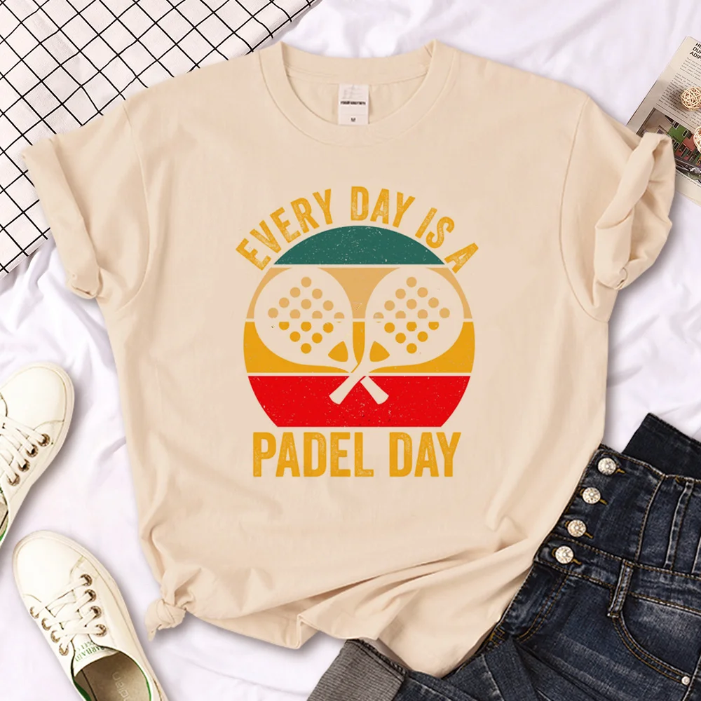

Padel tshirt women summer tshirt girl designer clothing