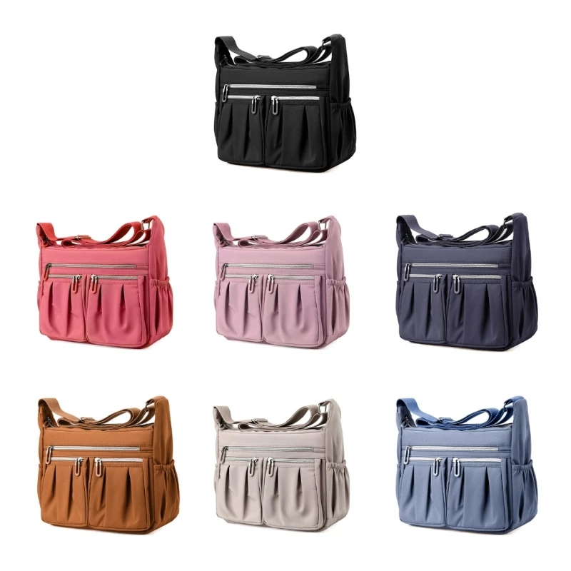 

Stylish Oxford Cloth Crossbody Shoulder Bag with Multiple Compartments for Women