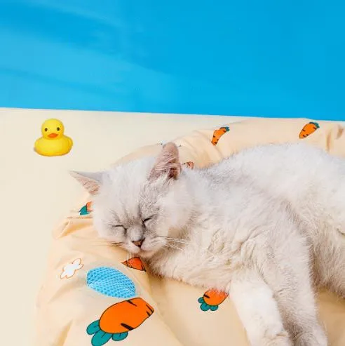 Летний новый мягкий гелевый коврик для домашних животных с Ватерлоо |