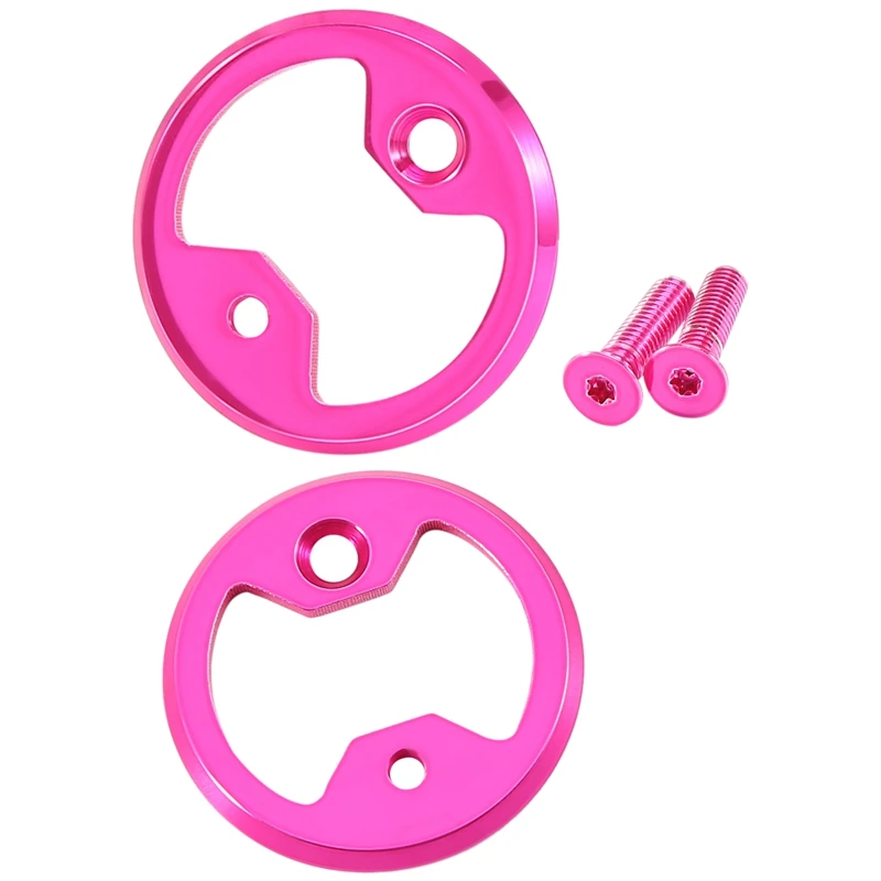 

1Set Titanium Ultralight Pedal Bike Pedal Plate Cleats For Wahoo Speedplay Comp Zero Aero Nano Lightweight Action Pink