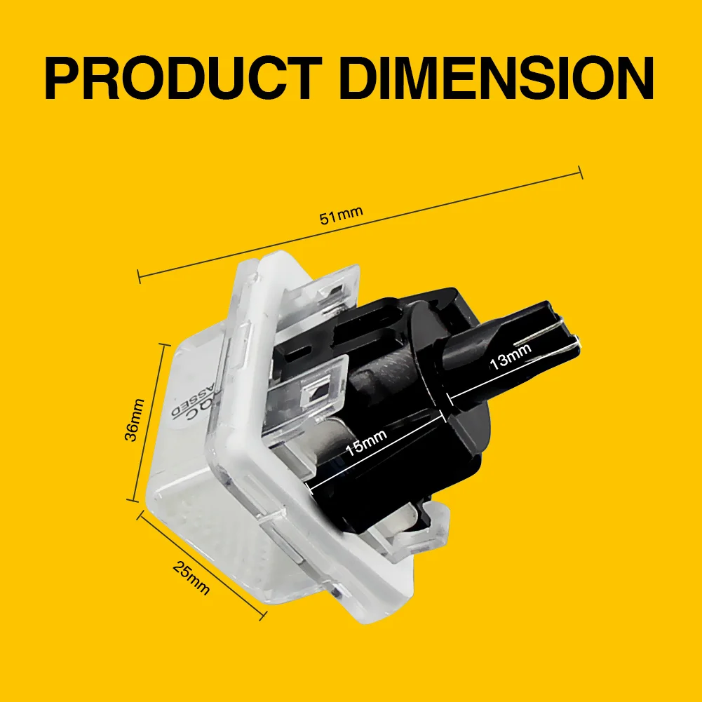 Лампа для номерного знака Mercedes Benz C S E CL Class W204 W221 W212 W216 C207 C216 2 шт.