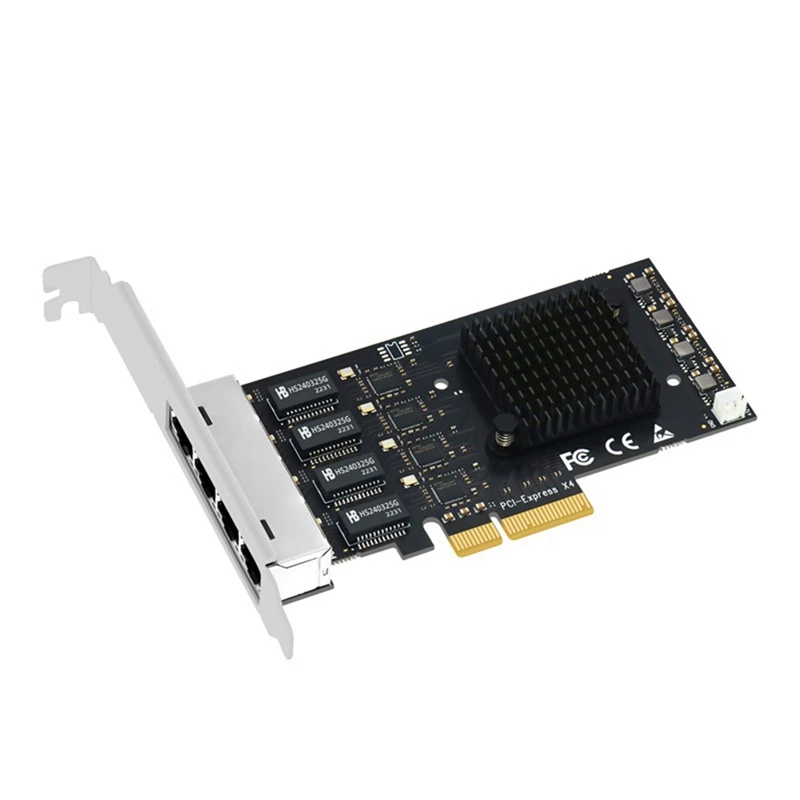 

SSU внутренняя PCI Express сетевая карта адаптер 4 порта 2500 Мбит/с гигабитный 10/100/1000 Мбит/с RTL8125B RJ45 проводной компьютер PCIE Dongle