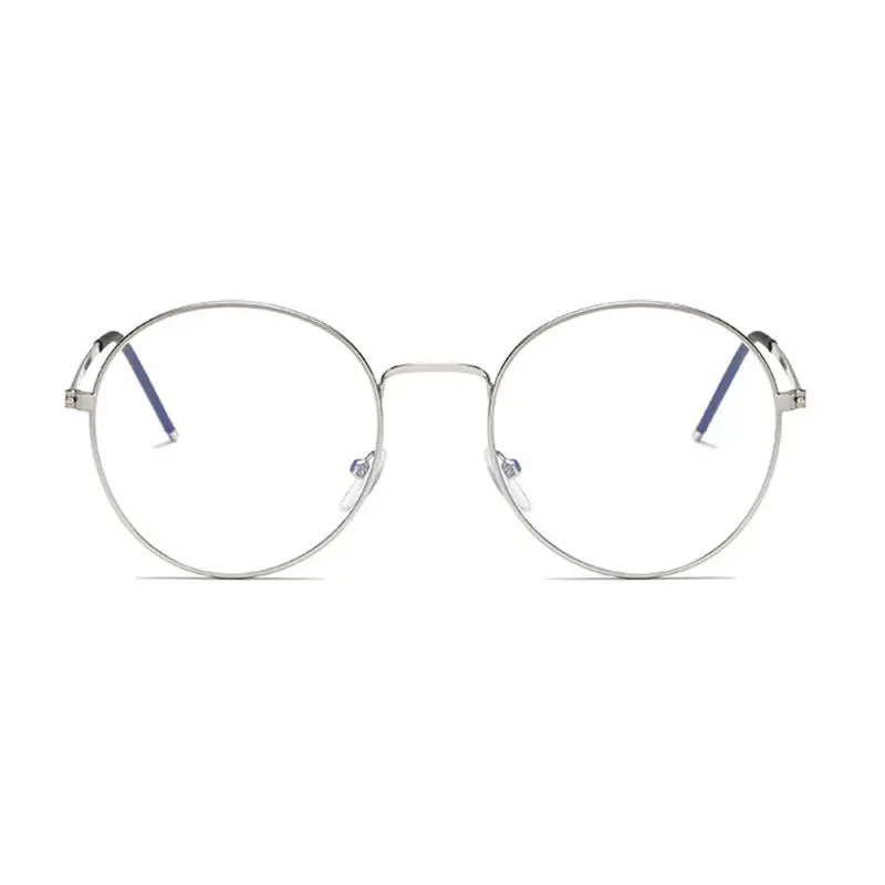 

Computer Glasses Men Spectacle Frames Anti Blue Light Goggles Anti Glare Eyeglasses Frame Women Round Clear Lens Fake Glasses