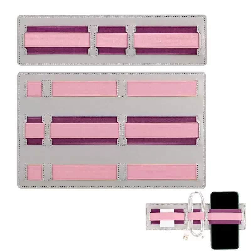 

NEW2023 Adhesive Hard Drive Holder Laptop Hard Drive Pouch Portable External Hard Drive Organizer For Wireless Mouse Cables Earp