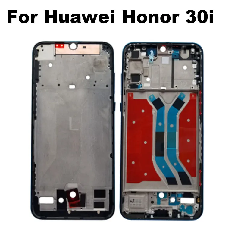 

6,3 дюйма для Huawei Honor 30i средняя рамка Передняя рамка Корпус ЖК-дисплей поддерживающий держатель задняя пластина шасси