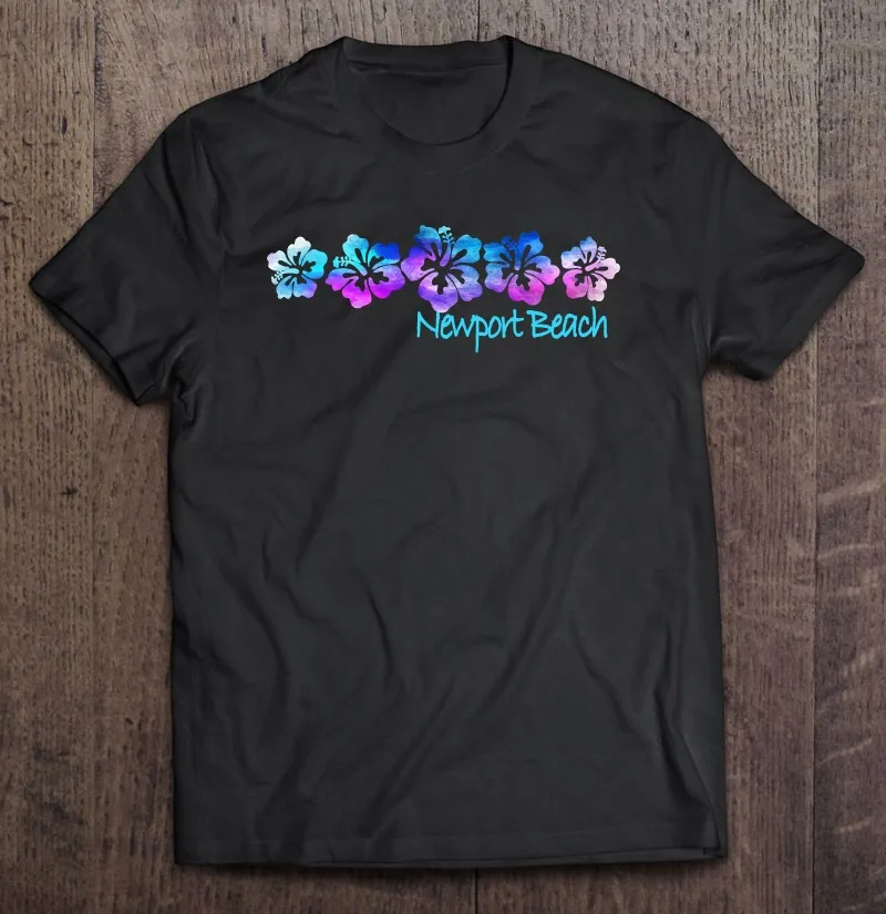 

Футболка мужская для отпуска, с тропическим цветочным принтом