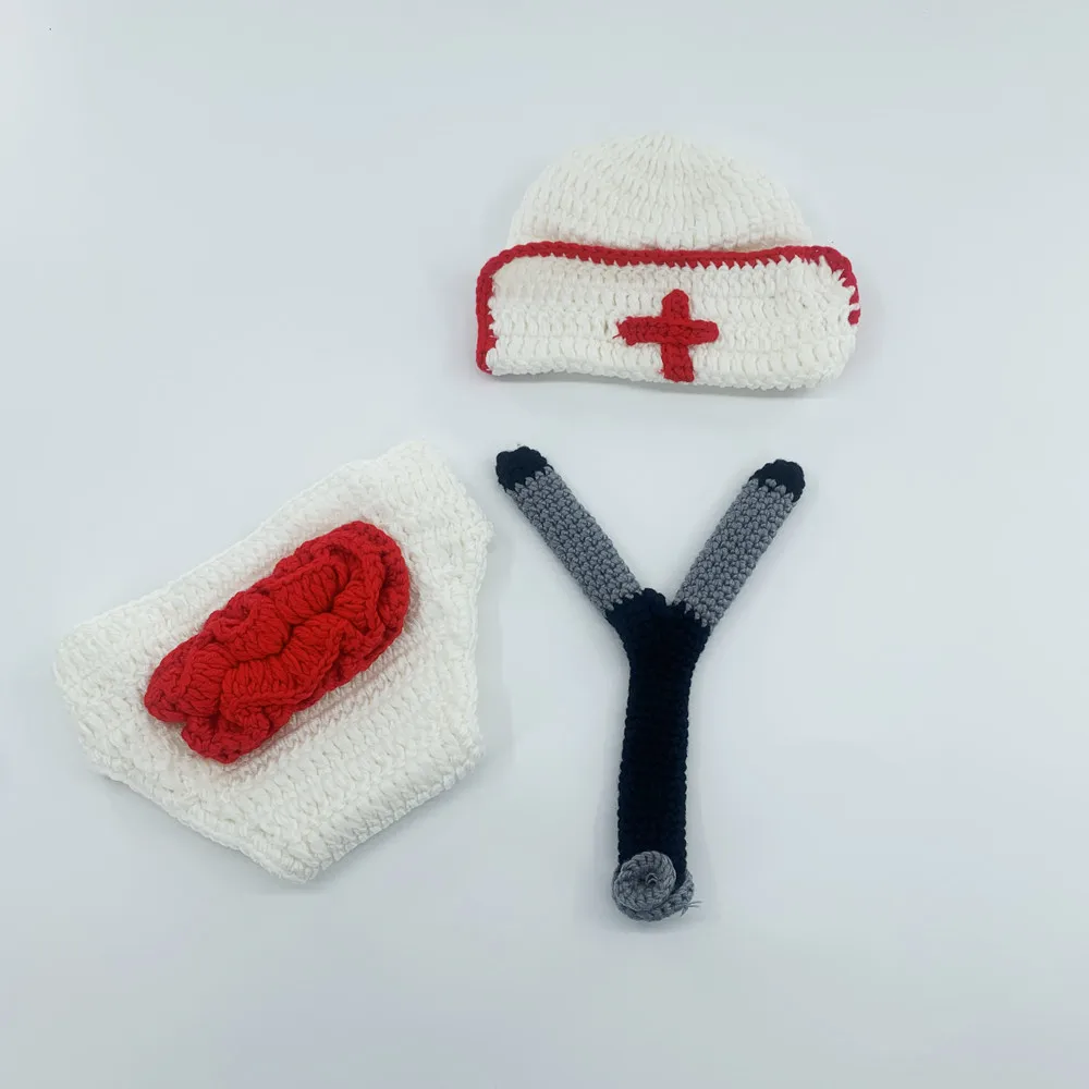 Реквизит для фотосъемки новорожденных аксессуары маленьких девочек вязаный