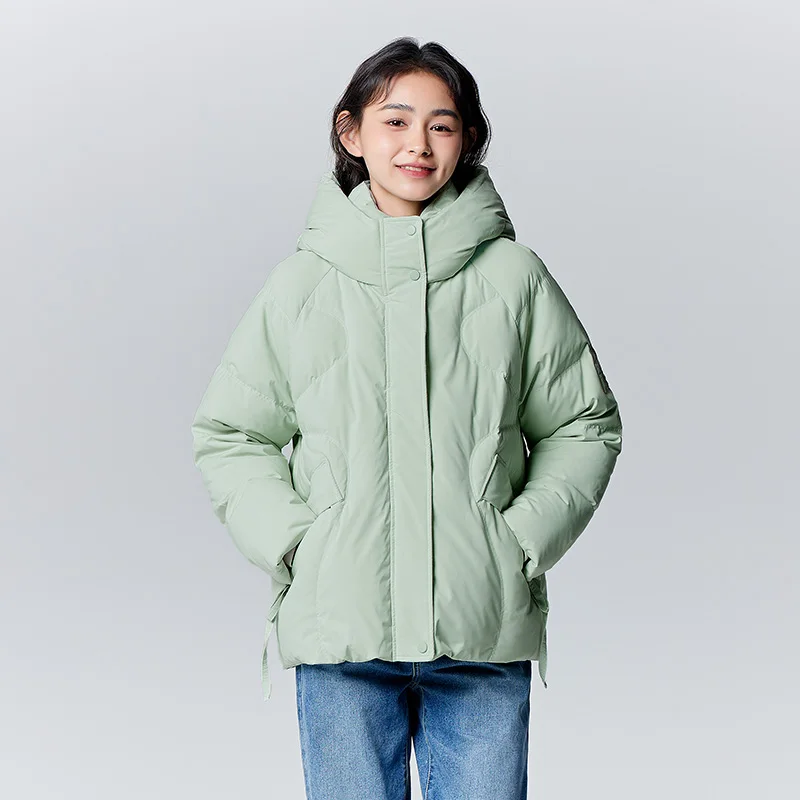 Пуховик Semir для женщин новинка зимы 2024 милое темпераментное ветрозащитное