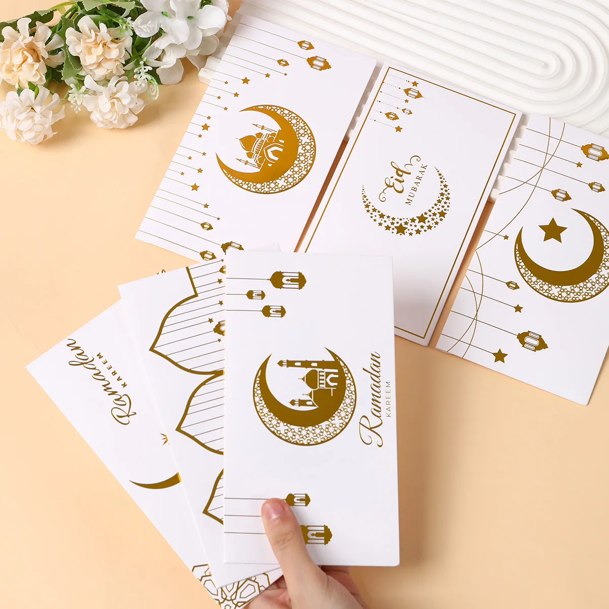 Ид Мубарак красный конверт Рамадан Карим декор для дома 2025 исламская