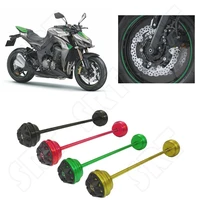 fits for kawasaki ninja 1000 1000sx z1000 z1000sx z1000r motorcycle accessories front wheel fork axle slider cap crash protector