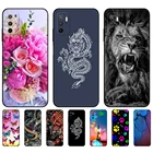 Чехол для Poco M3 Pro, задняя крышка телефона 6,5 дюйма для Xiaomi Poco M3 Pro, силиконовый чехол, бампер POCOPHONE, мягкий чехол, черный чехол из ТПУ